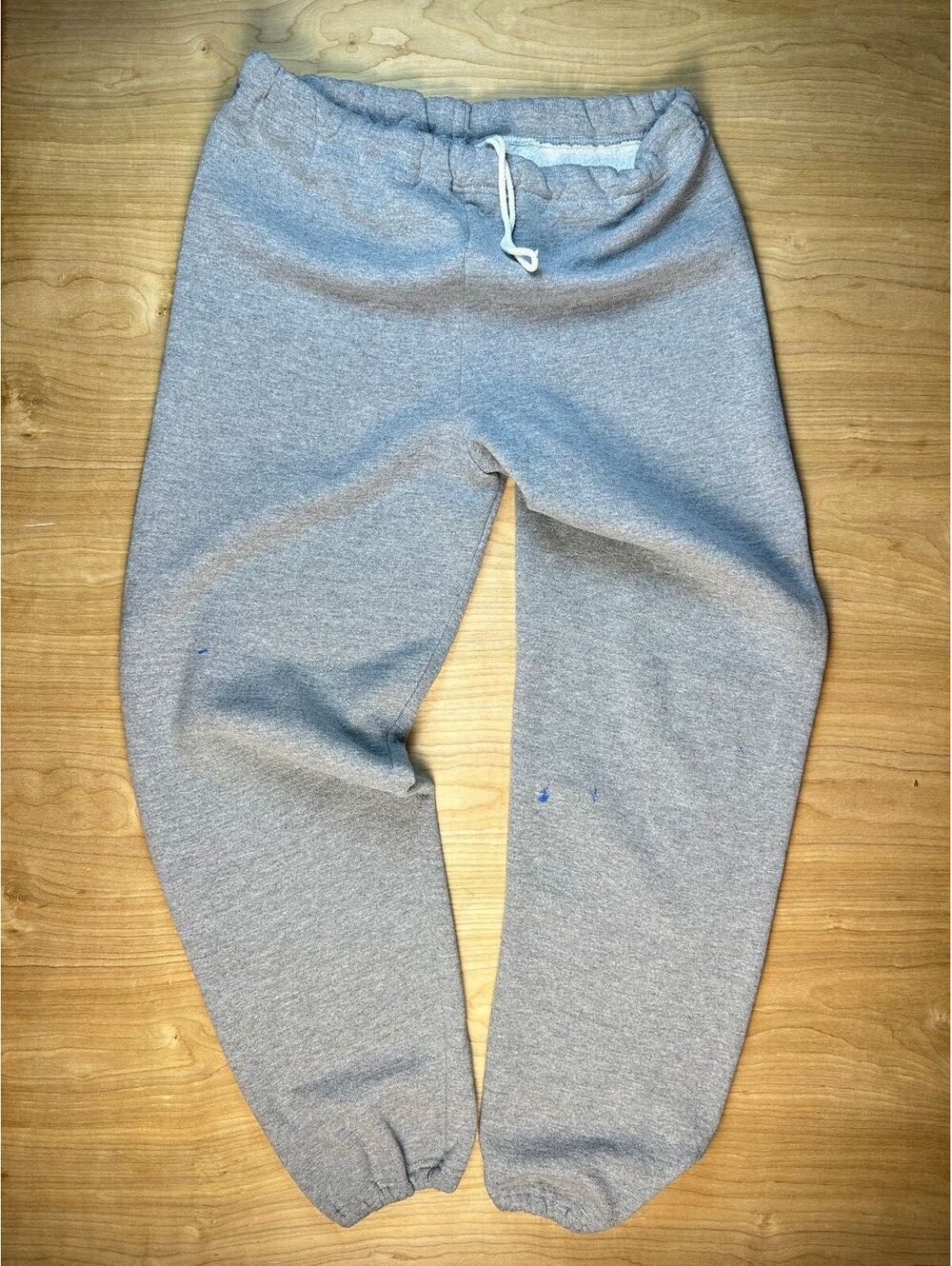 VIntage 90s Russell Sweatpants large athletic gray heather made in usa
